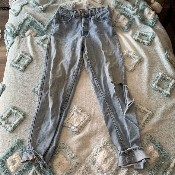 Vintage Guess Straight Leg Denim Jeans - Picture 1 of 9